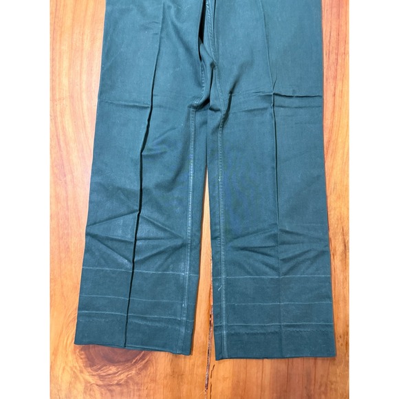 Vintage 60's Mens Work Trouser Pants Cotton Talon Zipper Workwear Cotton J3-19 - Picture 3 of 11